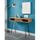 COLETTE Console - Décor chêne et impression vintag