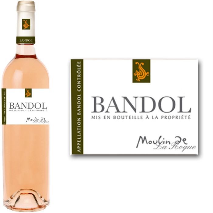 Moulin de la Roque Bandol 2011 - Achat / Vente vin rosé ...