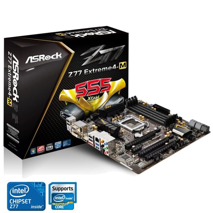 ASRock Z77 EXTREME4 M   Achat / Vente CARTE MERE ASRock Z77 EXTREME4 M