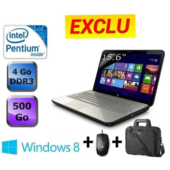 ORDINATEUR PORTABLE HP Pavilion g6 2332sf + souris HP + sacoche 16 HP