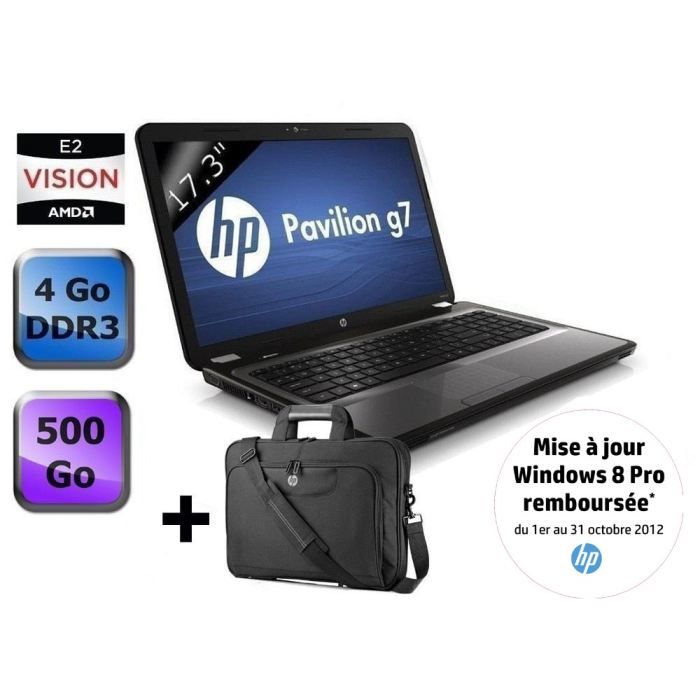 HP Pavilion g7 1324sf + sacoche   Achat / Vente ORDINATEUR PORTABLE HP