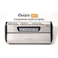 MACHINE MISE SOUS VIDE KITCHENCOOK - Machine sous vide Cuisio Seal MACHINE MISE SOUS VIDE KITCHENCOOK - Machine sous vide Cuisio Seal