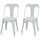 KRAFT Zoeli Lot de 2 chaises de salle à manger - M