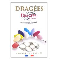 DRAGÉES DRAGEES DE FRANCE Dragées Marguerite - Blanc - 18% DRAGÉES DRAGEES DE FRANCE Dragées Marguerite - Blanc - 18%