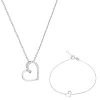 PARURE LE DIAMANTAIRE Parure Collier et Bracelet Or Blanc PARURE LE DIAMANTAIRE Parure Collier et Bracelet Or Blanc