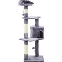 ARBRE À CHAT Arbre à chat Joe - 40x40x114cm - Gris ARBRE À CHAT Arbre à chat Joe - 40x40x114cm - Gris