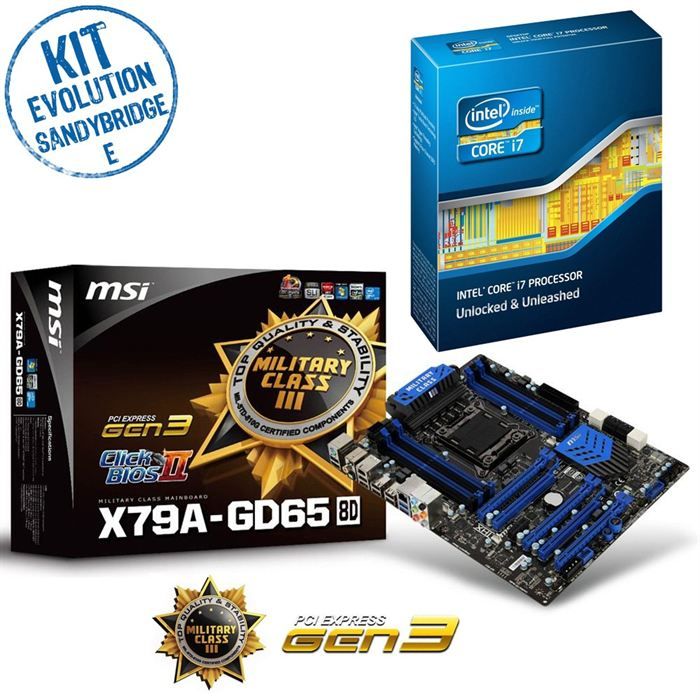 Kit Evo Lavantien SandyBridge E   Achat / Vente PACK COMPOSANT Kit Evo