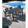 OMAN Ensemble table et chaises aluminium 6 places
