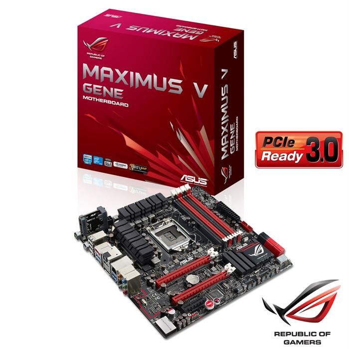 Asus MAXIMUS V GENE   Achat / Vente CARTE MERE Asus MAXIMUS V GENE