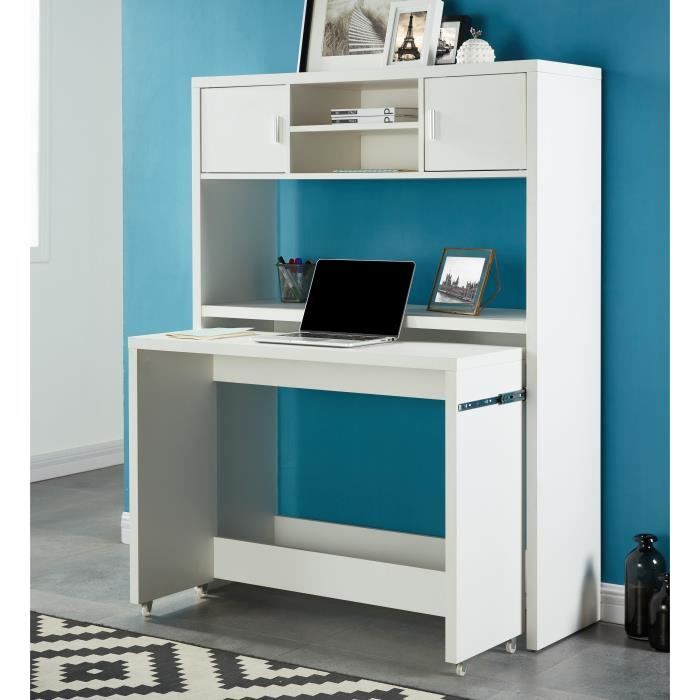 concept bureau extensible avec rehausse contempora