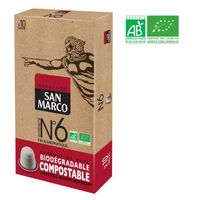 CAFÉ - CHICORÉE SAN MARCO Café Espresso N°6 Compatible Nespresso B CAFÉ - CHICORÉE SAN MARCO Café Espresso N°6 Compatible Nespresso B
