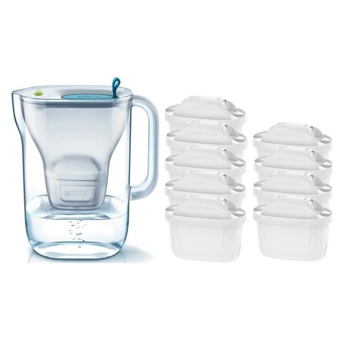 Ensemble Marella avec bouteille isotherme turquoise en acier inoxydable