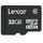 Lexar Carte Mémoire Micro SDHC 32 Go Classe 10