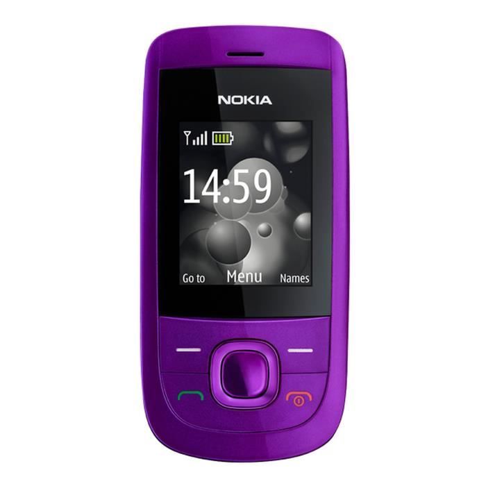 NOKIA 2220 SLIDE Violet   Achat / Vente TELEPHONE PORTABLE NOKIA 2220