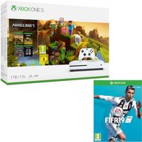CONSOLE XBOX ONE Xbox One S 1  To Minecraft Creators + Fifa 19 CONSOLE XBOX ONE Xbox One S 1  To Minecraft Creators + Fifa 19