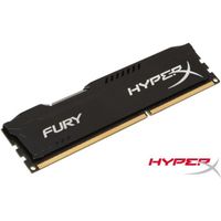 MÉMOIRE RAM HyperX FURY Black 8Go DDR3 160 HX316C10FB/8 MÉMOIRE RAM HyperX FURY Black 8Go DDR3 160 HX316C10FB/8