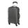 Valise en ABS Gris Foncé 4 Roues 50x35x20 cm