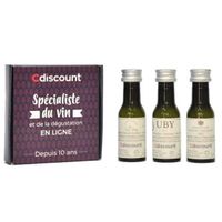COFFRET CADEAU VIN Coffret 3 Vinottes Vins Blanc de France de 2 cl + COFFRET CADEAU VIN Coffret 3 Vinottes Vins Blanc de France de 2 cl +