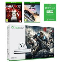 CONSOLE XBOX ONE NOUV. Xbox One S 1 To GOW 4 + NBA 2K17 + Forza Horizon 3 CONSOLE XBOX ONE NOUV. Xbox One S 1 To GOW 4 + NBA 2K17 + Forza Horizon 3