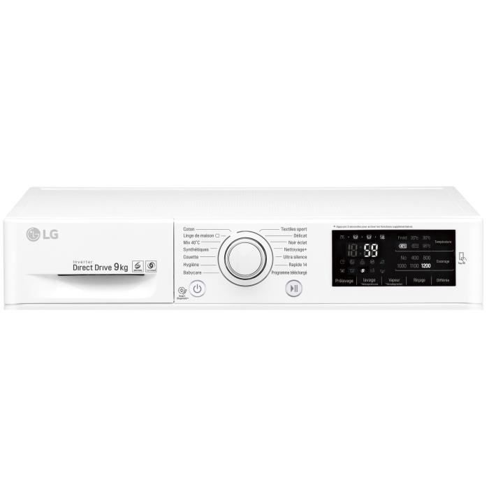  FH2U2VFN3 Lave linge frontal - 9 kg - 1200 trs2