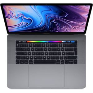 MacBook Pro 15,4" Retina avec Touch Bar - Intel Core i7 - RAM 16Go - 256Go - Gris Sidéral MacBook Pro 15,4" Retina avec Touch Bar - Intel Core i7 - RAM 16Go - 256Go - Gris Sidéral