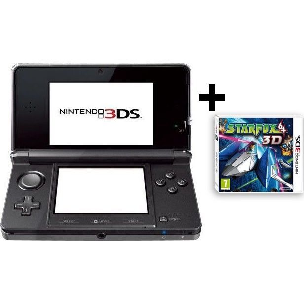 COSMOS + STARFOX 64   Achat / Vente DS 3DS NOIRE COSMOS + STARFOX 64