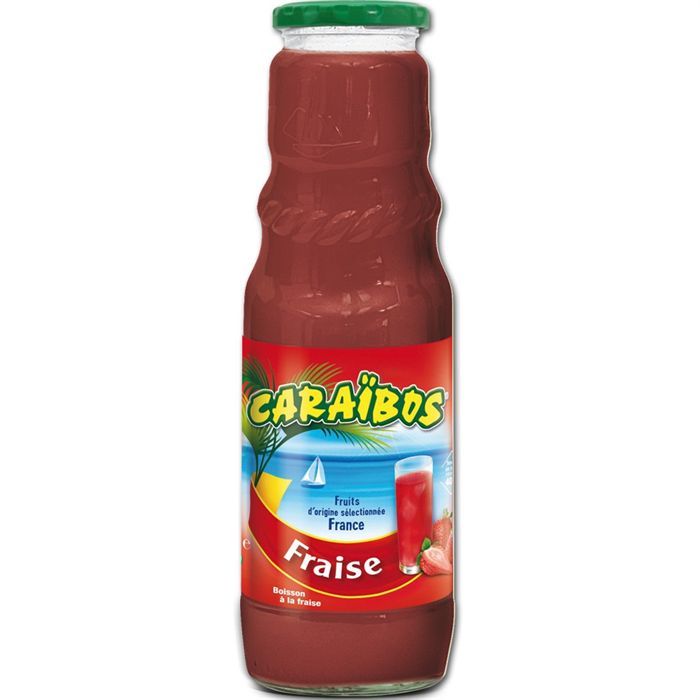 Nectar de Fraise Caraïbos 75cl   Achat / Vente BOISSON FRUIT  LEGUME