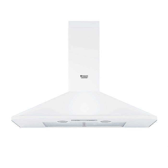 Hotte décorative 90 cm   Débit d’air maxi  450 m3/h   Curseur 3