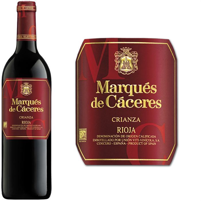 Marques de Caceres Crianza 2007   Achat / Vente VIN ROUGE Marques de