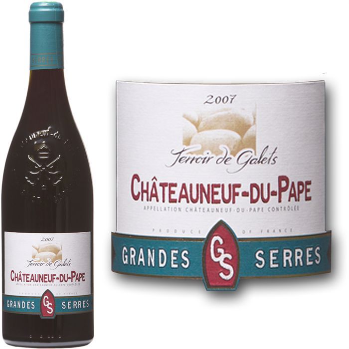 2007   Achat / Vente VIN ROUGE Terroir de Galets 2007  