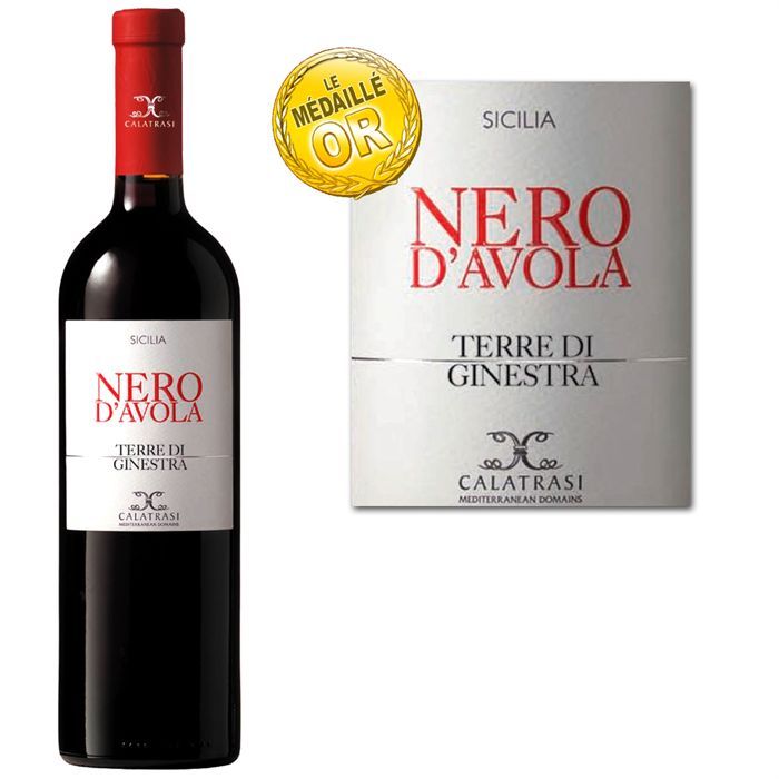 2008   Achat / Vente VIN ROUGE Calatrasi Nero dAvola 2008  