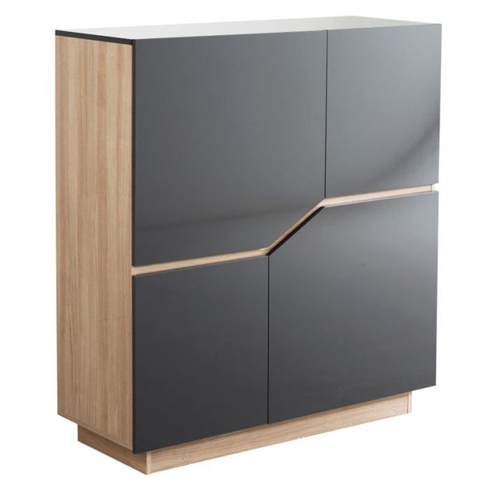 produit omega bahut 4 portes dimensions 108 x 41 x 118 cm couleurs