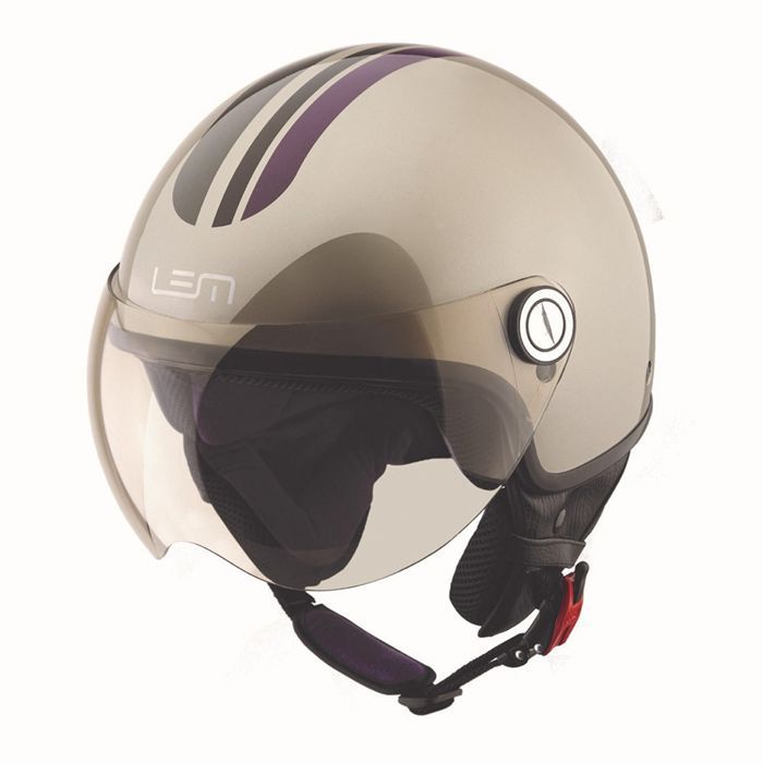 Casque Demi Jet ROGER GEORGE BEIGE   Achat / Vente CASQUE Casque Demi