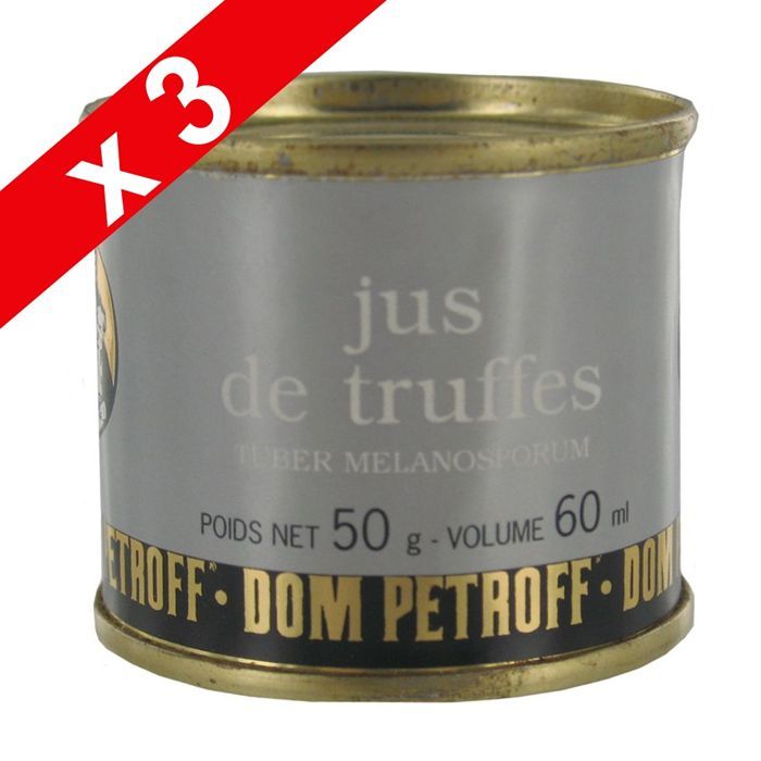 Jus de Truffe par 3   Marque ; Dompetroff   Origine Italie   Vendu par