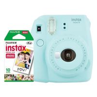 PACK APP. INSTANTANE Fujifilm Instax Mini 9 Bleu Givré + 10 Pellicules PACK APP. INSTANTANE Fujifilm Instax Mini 9 Bleu Givré + 10 Pellicules