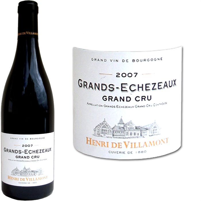 2007   Achat / Vente VIN ROUGE Villamont Grds Echezeaux 2007