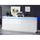 FLASH Buffet bas avec LED contemporain blanc laqué