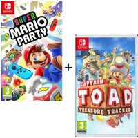 JEU NINTENDO SWITCH Pack 2 jeux Switch : Captain Toad Treasure Tracker JEU NINTENDO SWITCH Pack 2 jeux Switch : Captain Toad Treasure Tracker