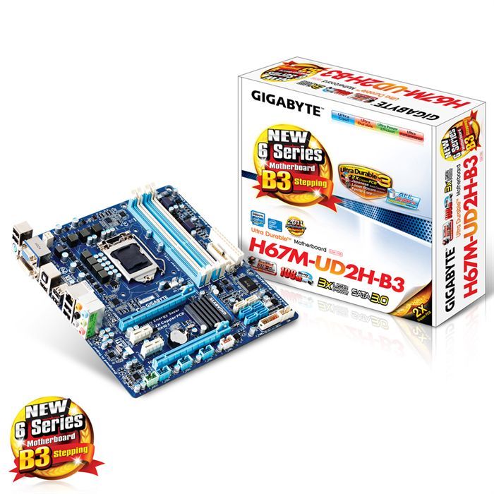 Gigabyte H67M UD2H B3   Achat / Vente CARTE MERE Gigabyte H67M UD2H B3