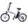 E-ROAD Vélo Electrique pliant T-Bike 20" Blanc - 2