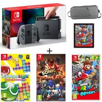 CONSOLE NINTENDO SWITCH Console Nintendo Switch avec paire de Joy-Con gris CONSOLE NINTENDO SWITCH Console Nintendo Switch avec paire de Joy-Con gris