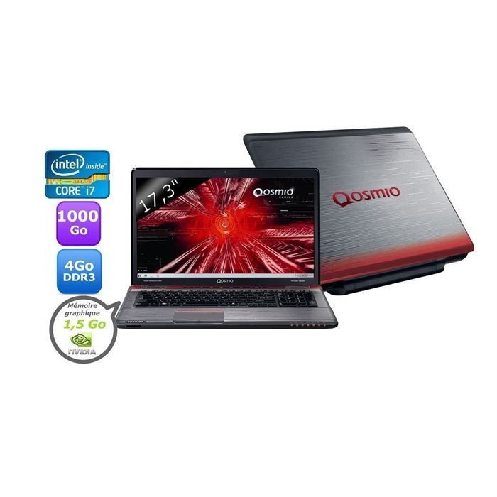 Toshiba Qosmio X770 11P   Achat / Vente ORDINATEUR PORTABLE Toshiba