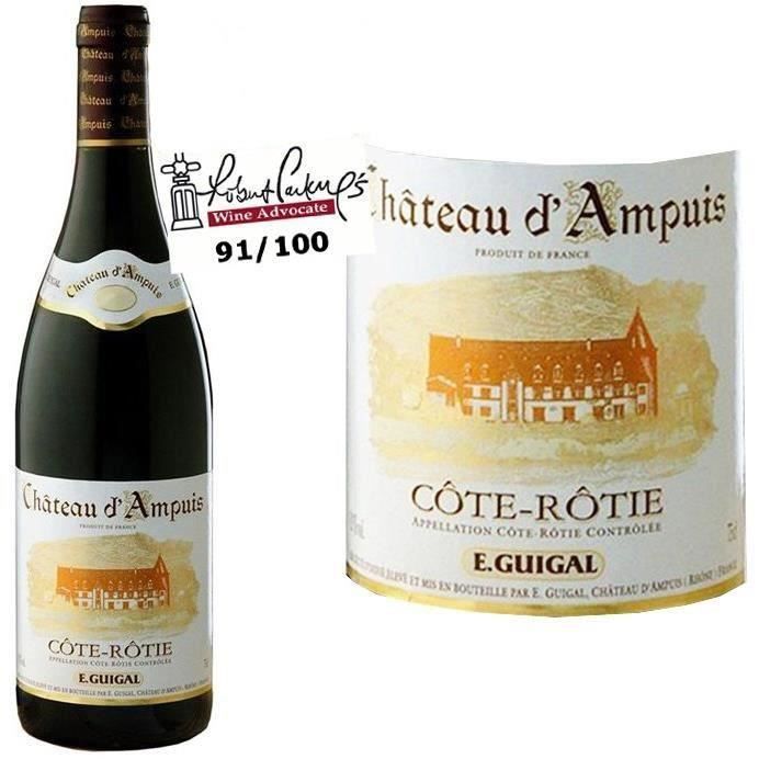 Vin rouge   Vallée du Rhône   Côte Rôtie   Vendu à lunité   1 x