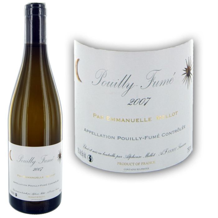 2007   Achat / Vente VIN BLANC A.Mellot Pouilly Fumé 2007  