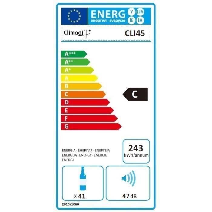  CLI45 - Cave à vin de service - 41 bouteilles4
