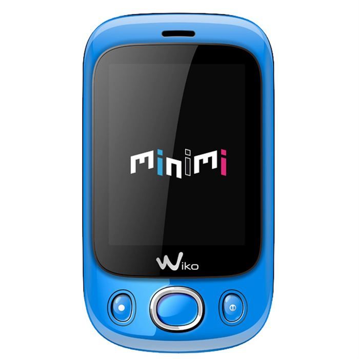 WIKO MINIMI Bleu   Achat / Vente TELEPHONE PORTABLE WIKO MINIMI Bleu