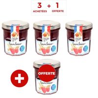 CONFITURE - MARMELADE LOT DE 3 Confiture Extra Allégée Framboises - 320 CONFITURE - MARMELADE LOT DE 3 Confiture Extra Allégée Framboises - 320