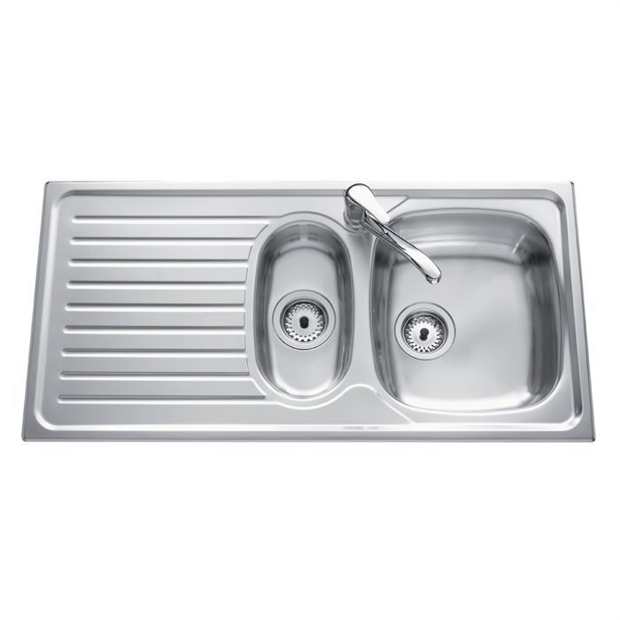 Evier SCD LUISINA JAZZY 1.5 bacs & 1 égouttoir   Achat / Vente LAVABO