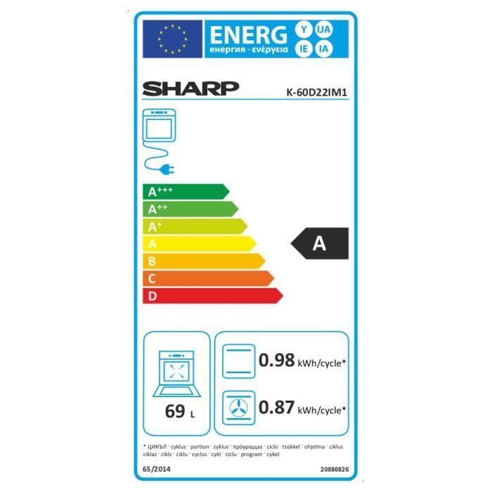  K-60D22IM1 Four électrique encastrable -3
