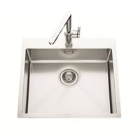 EVIER DE CUISINE EWI Cuve opale à encastrer 57x50 cm inox nid abeil EVIER DE CUISINE EWI Cuve opale à encastrer 57x50 cm inox nid abeil